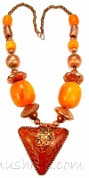 Indian ethnic necklace - click here for large view
